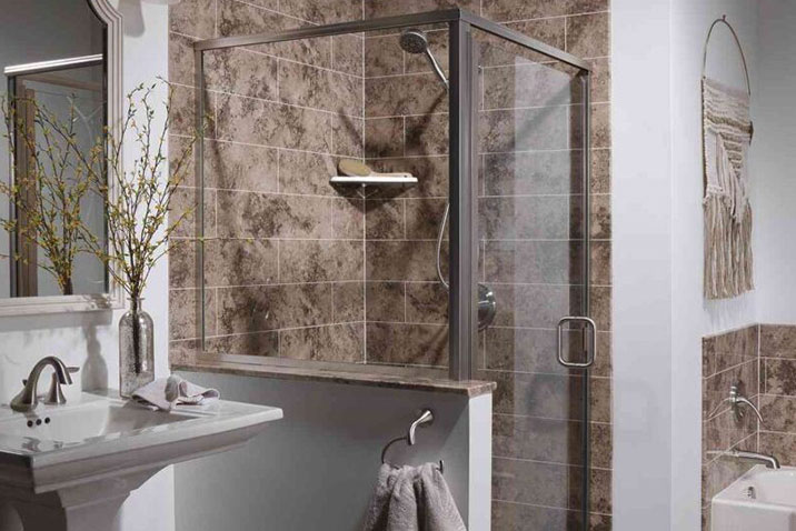 brand new shower